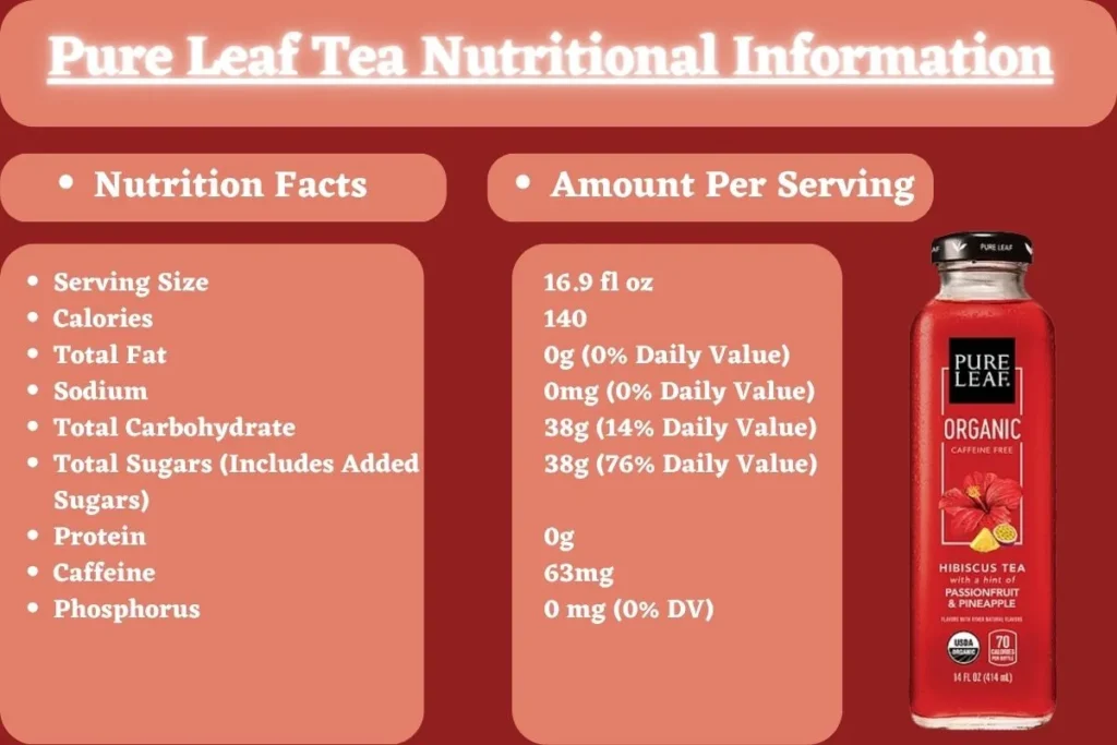 Does Pure Leaf Tea Have Caffeine