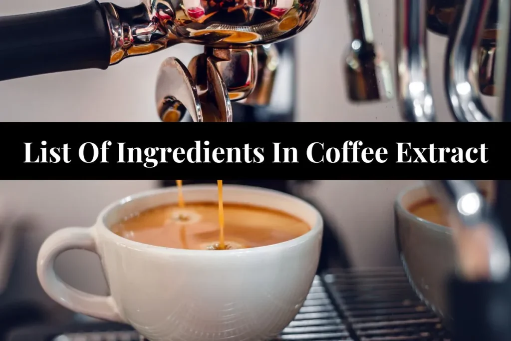 Does Coffee Extract Have Caffeine